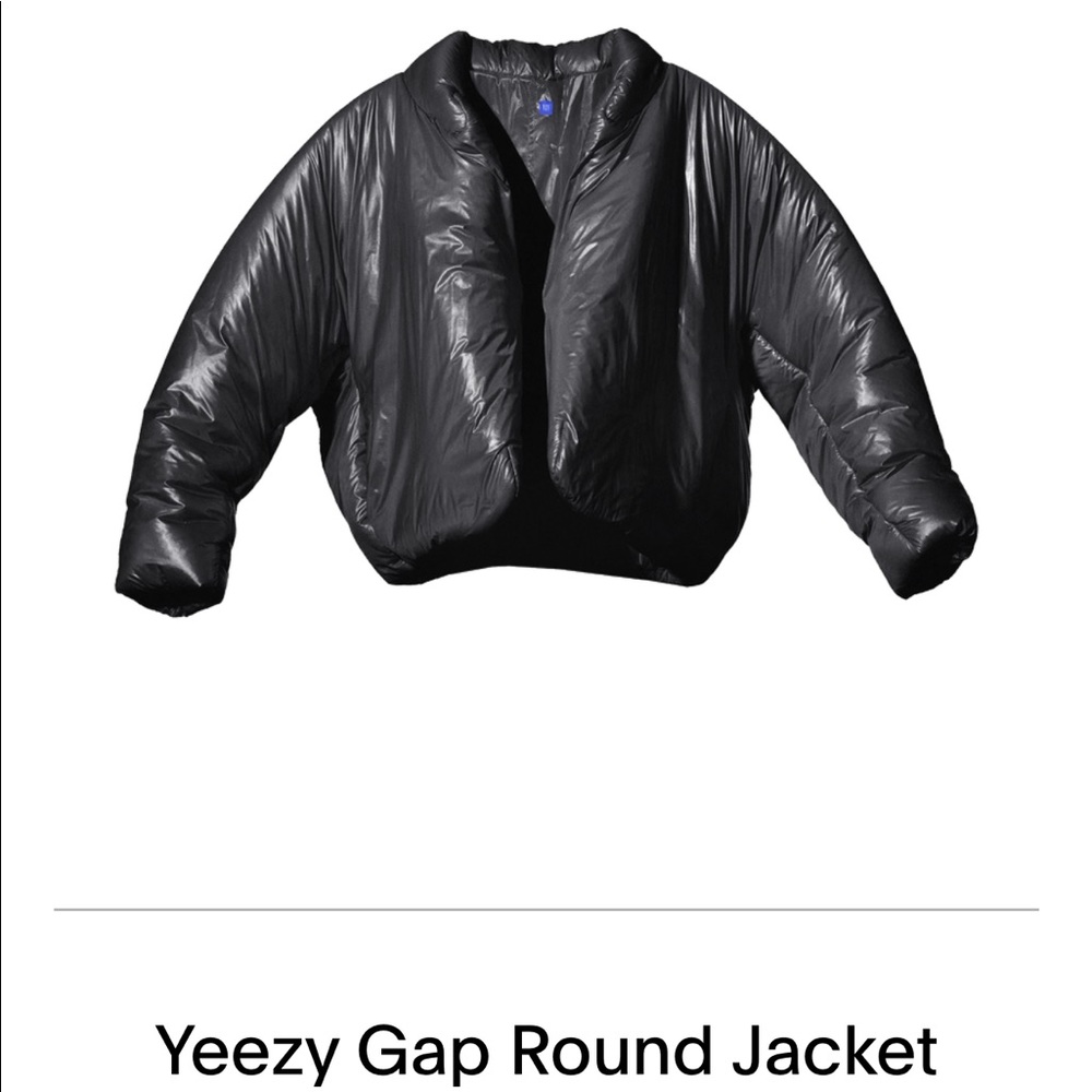 Yeezy x Gap Black Round jacket Size Small